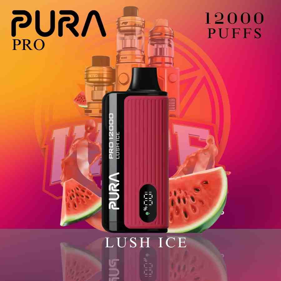 Pura Pro 12000 Puffs Rechargeable Disposable Vape Dubai View