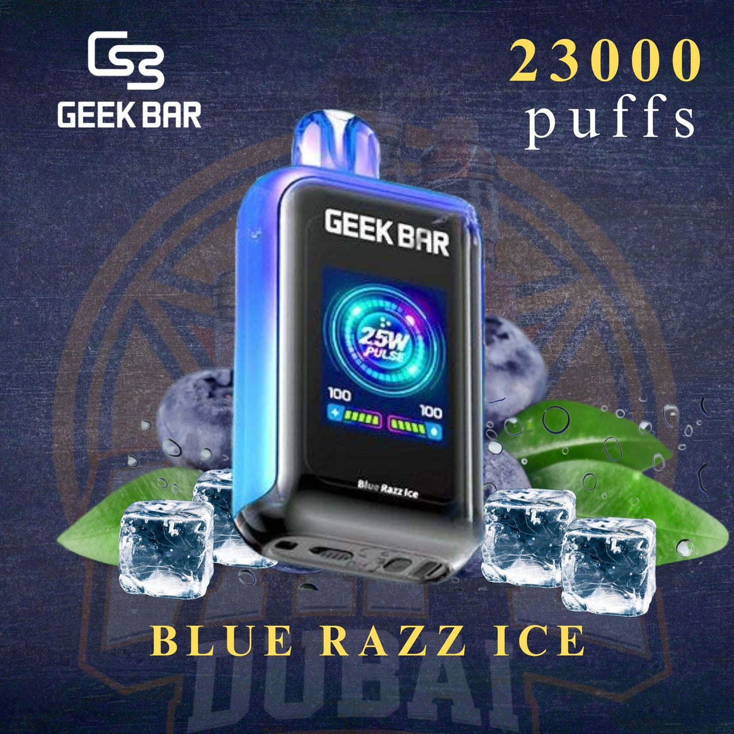 Original Geek Bar Watt 23000 Puffs Disposable Vape Dubai UAE