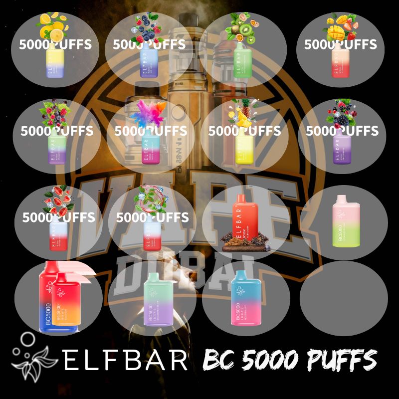 Elfbar BC5000 Premium Flavors – Available in Dubai