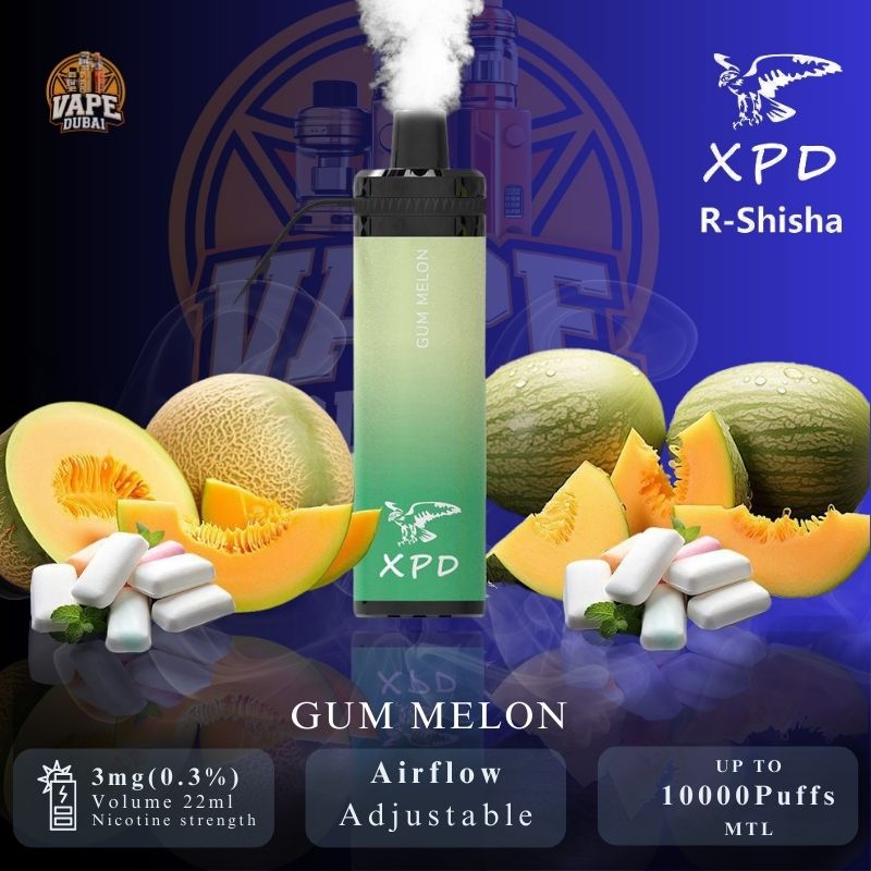 XPD BAR R Shisha 10000 Puff Vape Best Price Fast Delivery Dubai