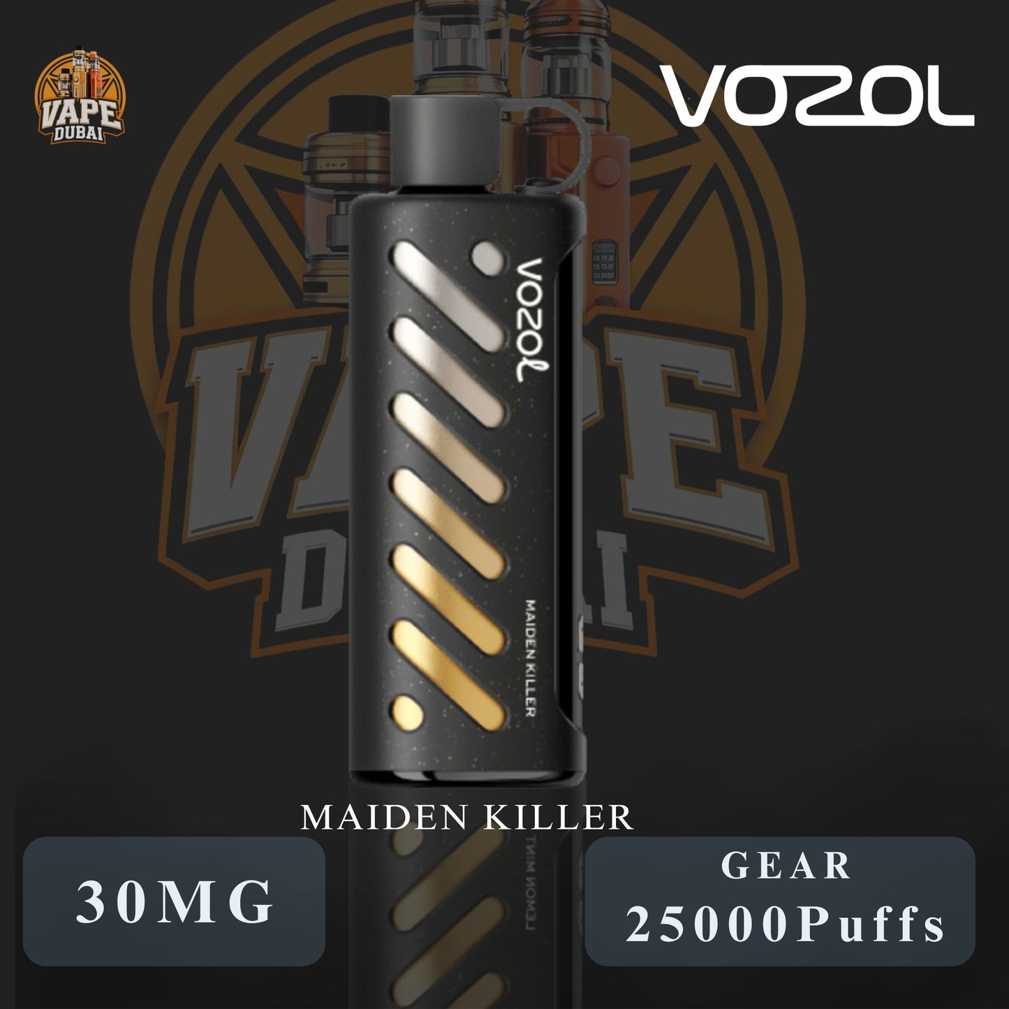 Vozol Gear Shisha 25000 Puff Vape Fast Delivery Dubai UAE