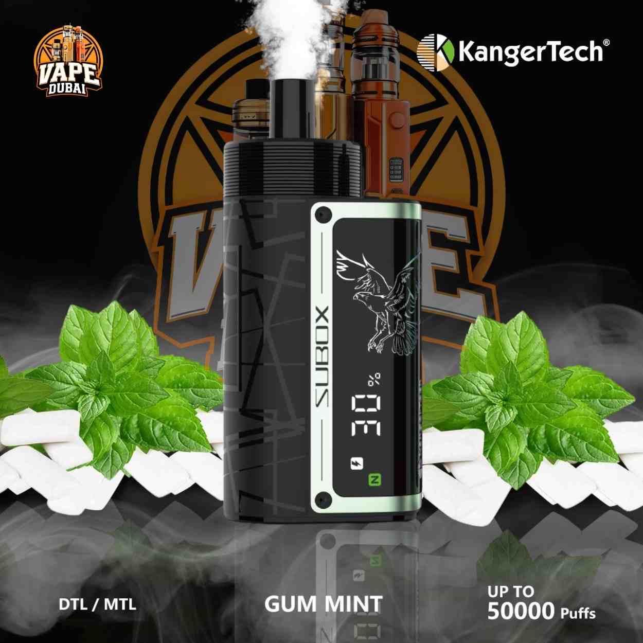 Kanger SUBOX 50000 Kit in Hand – Dubai