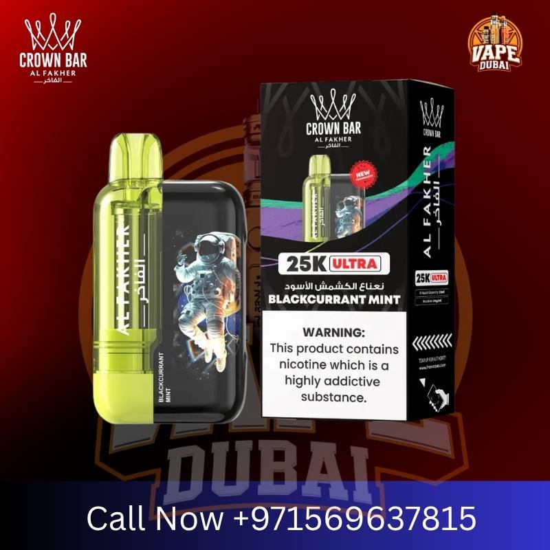Al Fakher Crown Bar 25K Ultra Dubai edition product photo