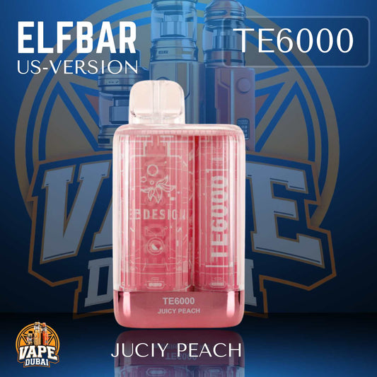 ELFBAR TE6000 Disposable Vape with Long Battery Life – UAE