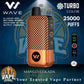 Turbo Wave 25000 Puffs Disposable Vape Front View – Dubai UAE