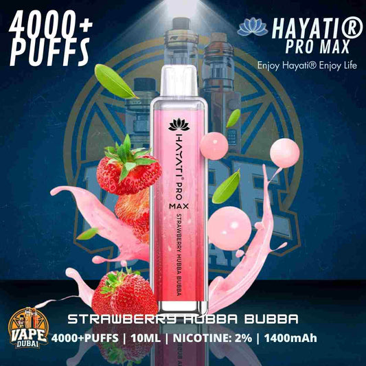 Hayati Pro Max 4000 Puffs Disposable Vape – Dubai UAE