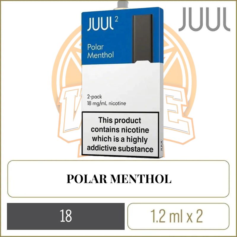 JUUL 2 Pods 18 mg best price Dubai UAE – Crisp Menthol flavor