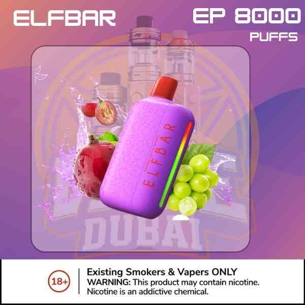 Elfbar EP 8000 Vape Kit in Hand – Dubai UAE