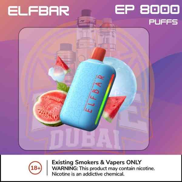 Best Price Elfbar EP 8000 Disposable Vape UAE