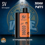 Silvaper 35000 Puffs Disposable Vape Front View