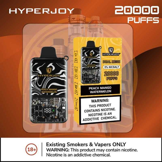 Hyperjoy 20000 Puffs Disposable Vape Front View
