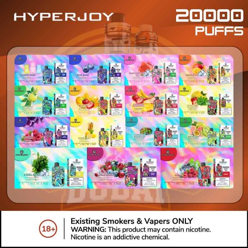 Buy Hyperjoy 20000 Puffs Vape in Dubai UAE


