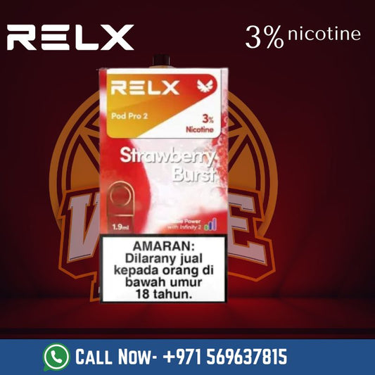RELX Pod Pro 3% Nicotine Vape Cartridge for Smooth Experience