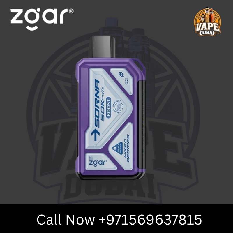 ZGAR Sorna 50k Puffs Disposable Vape Dubai 50000 puffs device