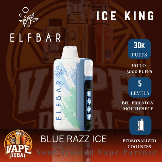 Best Flavors Elf Bar Ice King 30000 Puffs Vape in Dubai