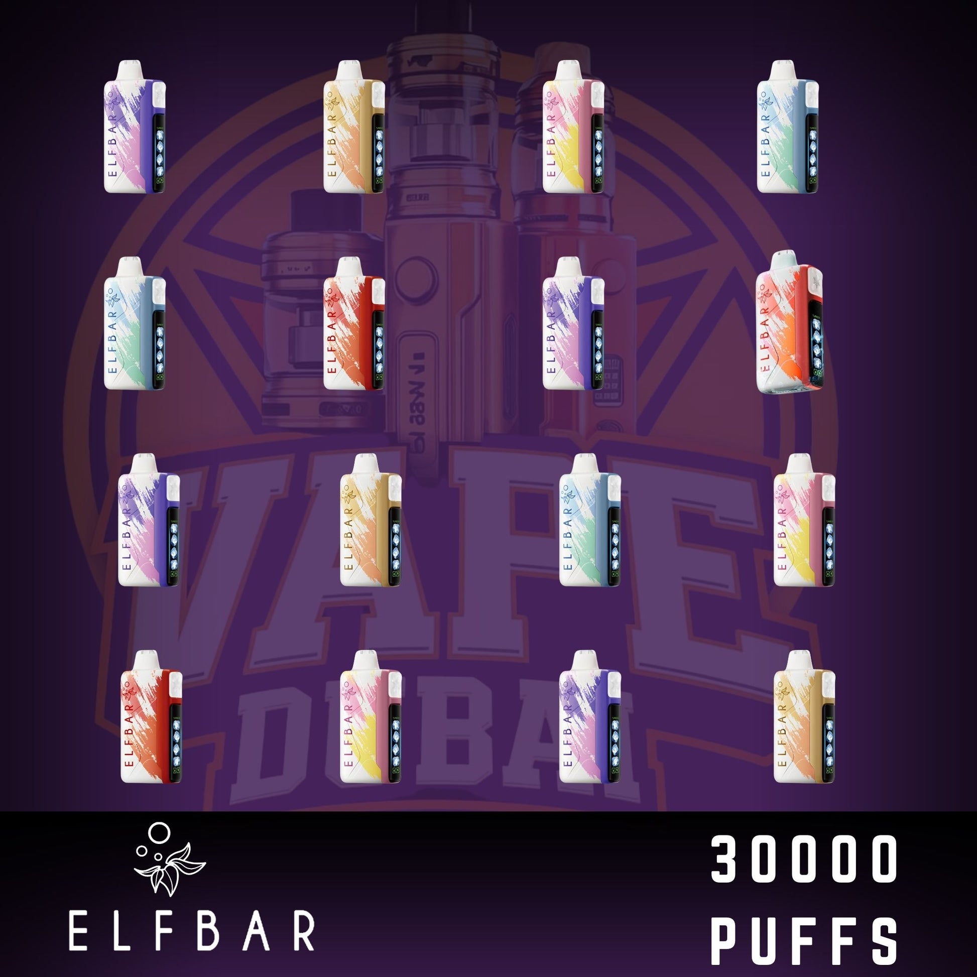 Original Elf Bar Ice King Vape Dubai 30000 Puffs Best Price