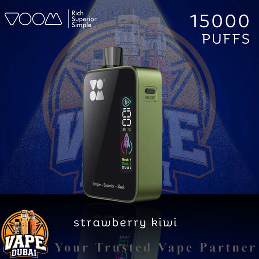 VOOM Brust 15000 Puffs Disposable Vape Front View – Dubai UAE 2025