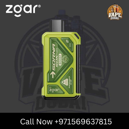 ZGAR Sorna 50k Puffs Disposable Vape Dubai front view