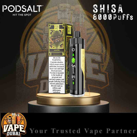 POD SALT Shisha 8000 Puffs Disposable Vape front view