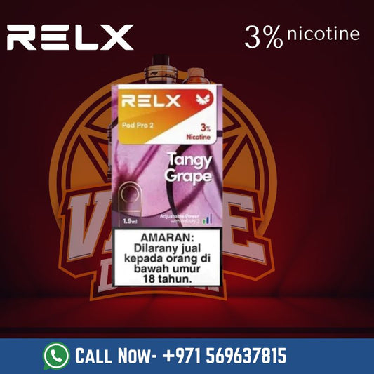 RELX Pod Pro 3% Nicotine Pod Compatible with Infinity 2 Plus
