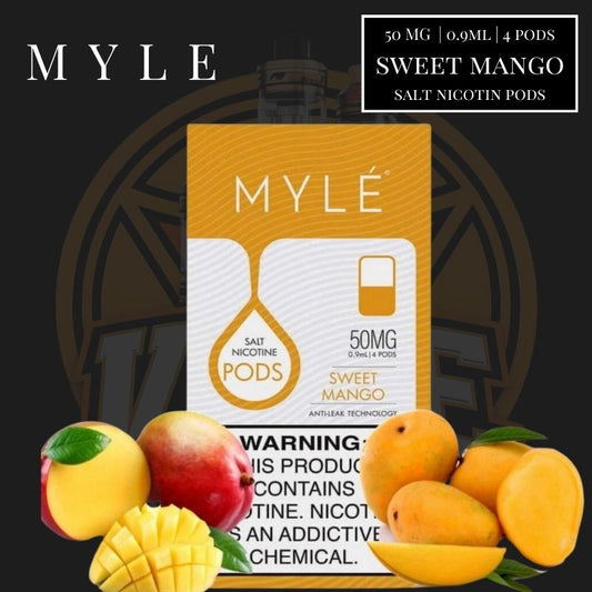 Original MYLE V4 Iced Mint Pods 50mg UAE