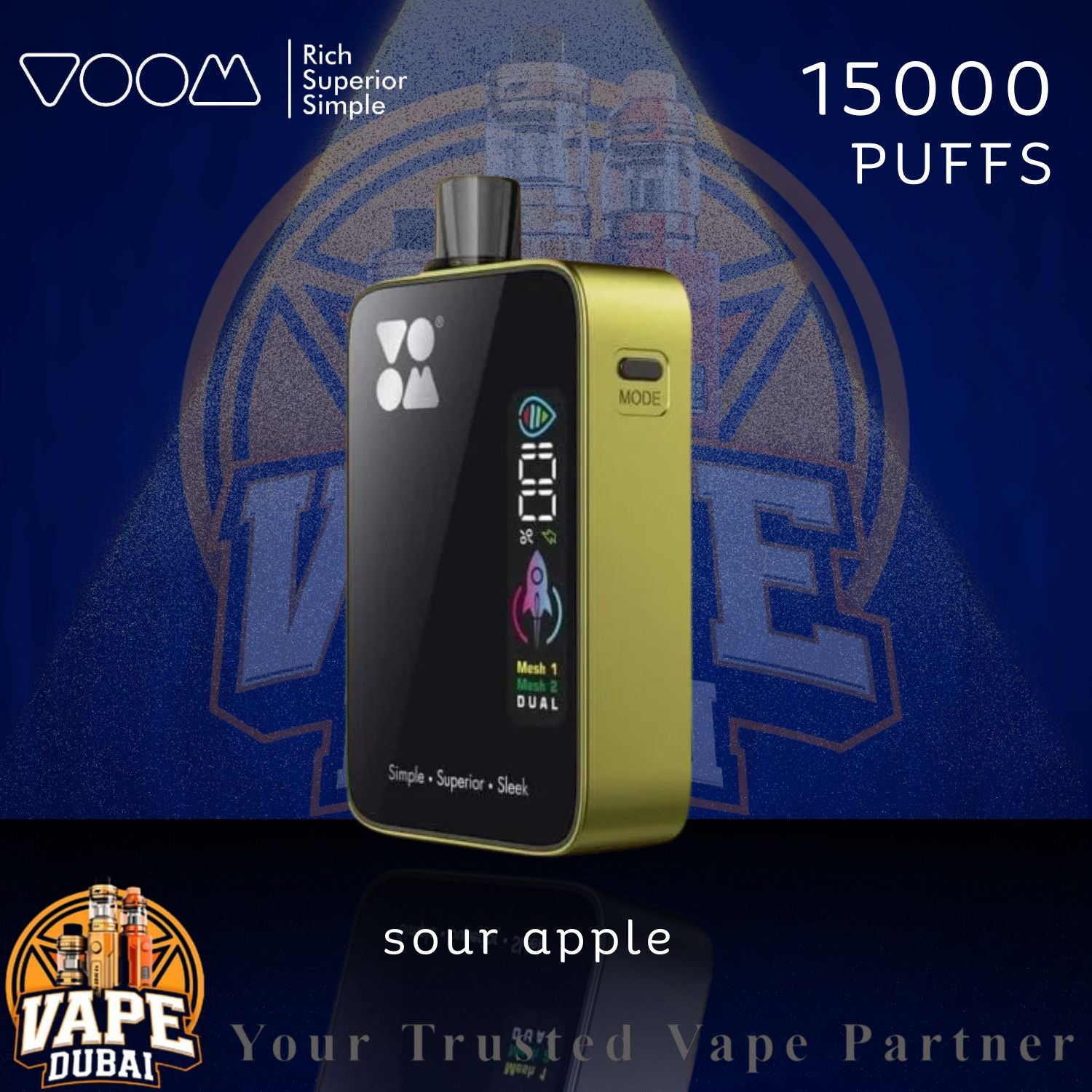 VOOM Brust Long-Lasting Vape Device – Available in Dubai 2025

