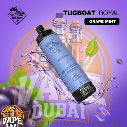 Tugboat Royal 13000 Puffs vape device in Duba