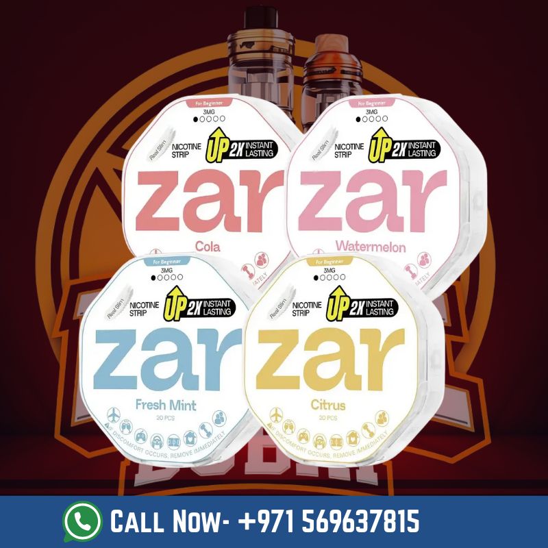 ZAR Nicotine Leaf High Strength Tobacco Free Dubai UAE