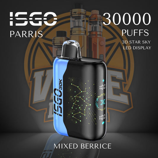 ISGO PARRIES 30000 Puffs 50mg Disposable Vape in Dubai UAE