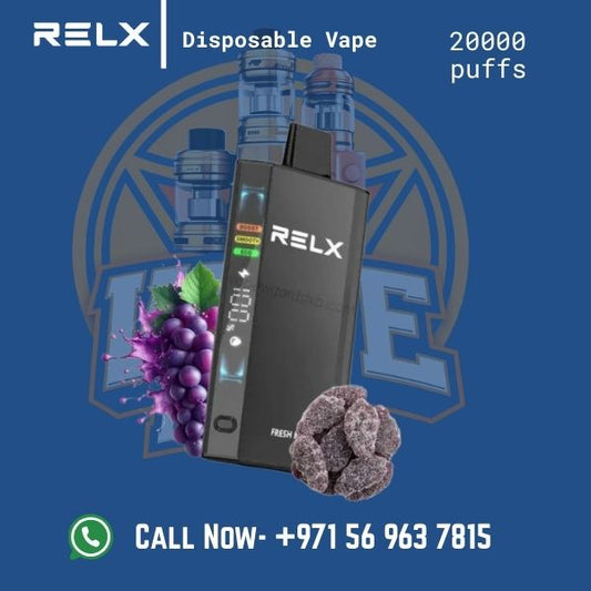 RELX Ace 20000 Puffs Disposable Vape – Premium Performance