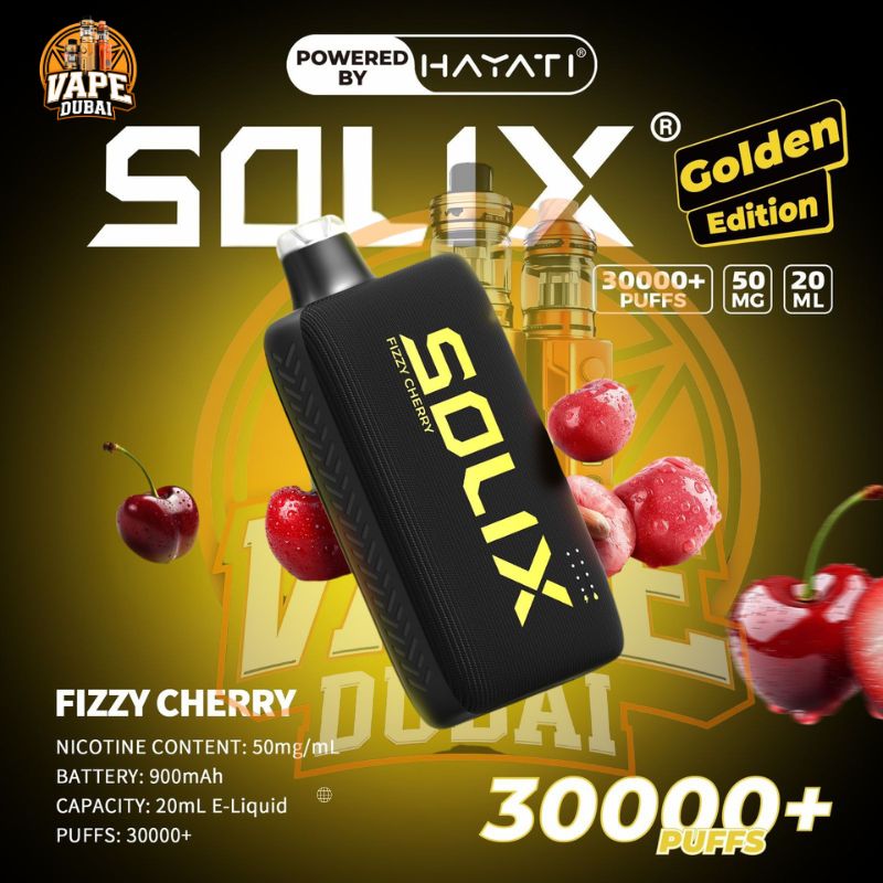 Hayati Solix 30000 Puffs Disposable Vape – Golden Edition