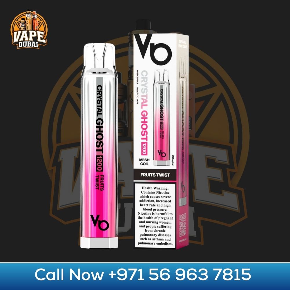 Disposable Vape Ghost Crystal 20mg/ml – 1200 Puffs