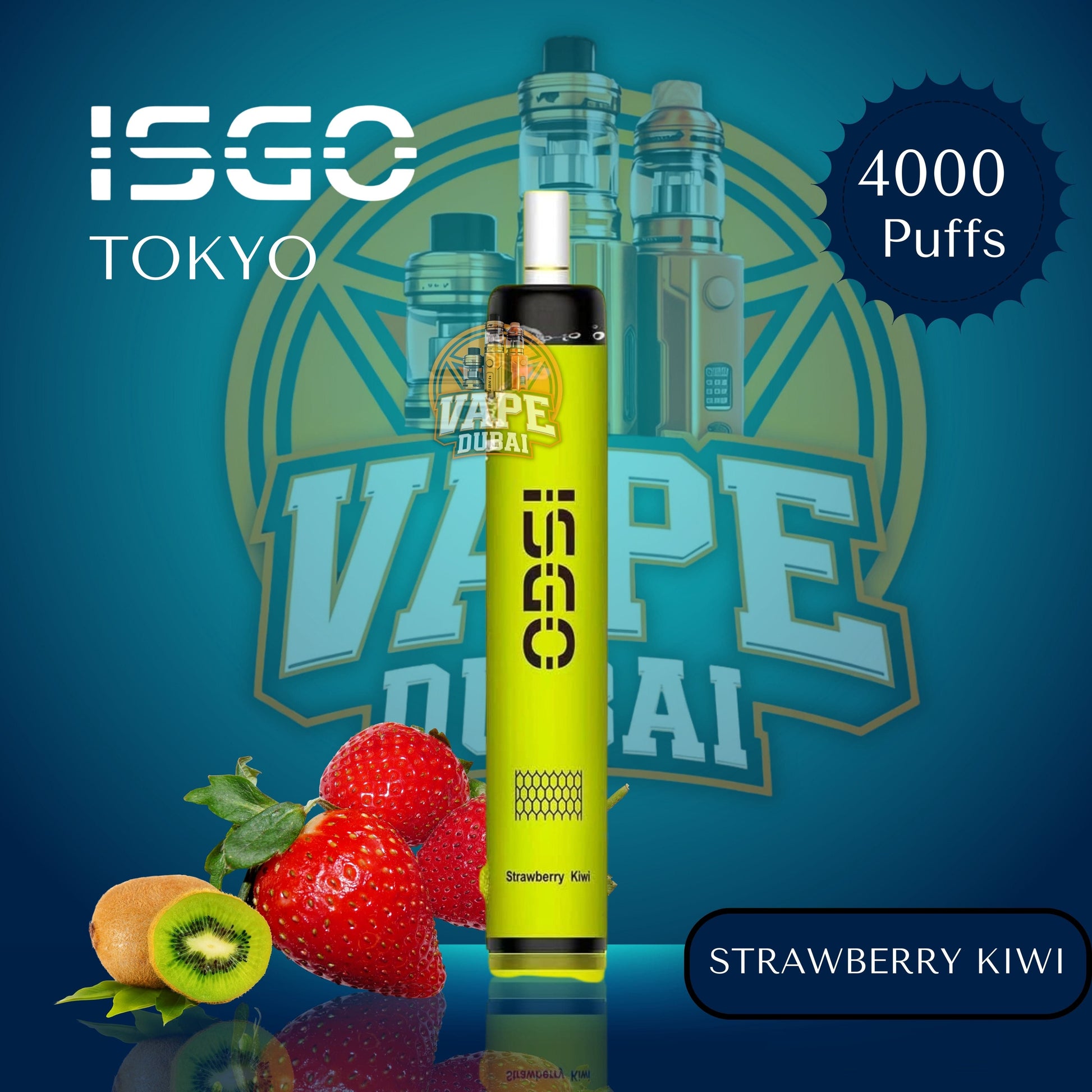 ISGO Tokyo 4000 Puffs Disposable Vape Best Price in UAE