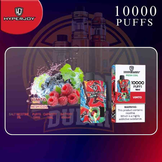 Buy HYPERJOY 10000 Puff Vape in Dubai UAE – 2025 Edition
