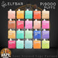 Elf Bar PI9000 disposable 9000 puffs for sale in Dubai