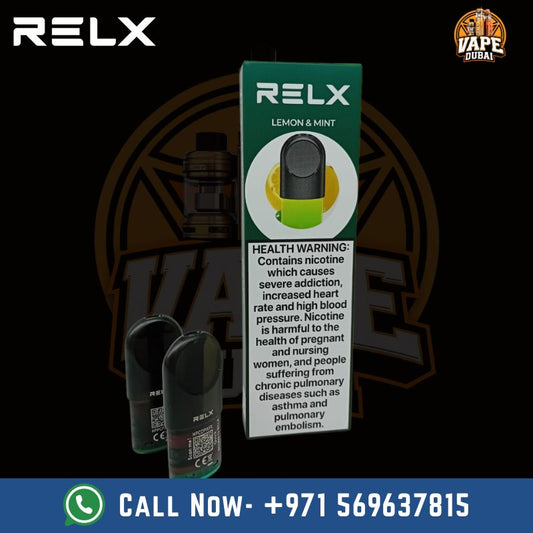 RELX Pod Pro pods lineup showing multiple flavors available“