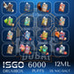 Original ISGO Drambox 6000 Puffs 5% Nicotine Salt Vape

