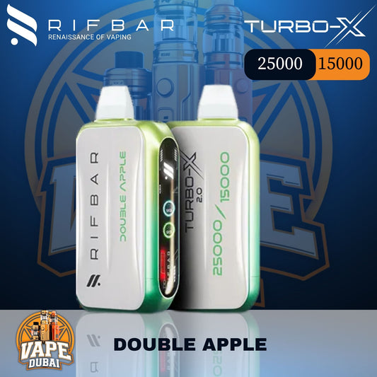RIFBAR Turbo X 25000 Puffs – Display Screen – Dubai UAE