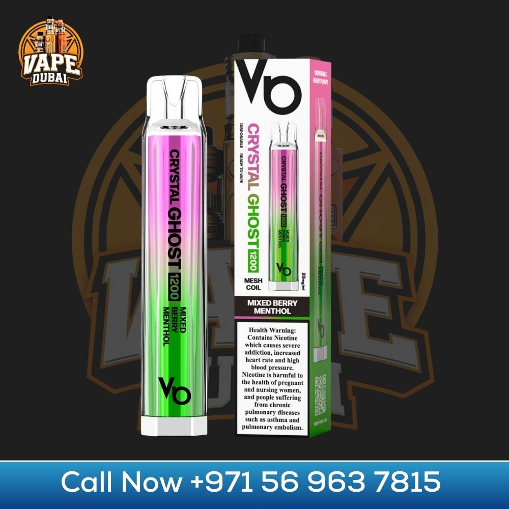 Disposable Vape Ghost Crystal 20mg/ml – 1200 Puffs