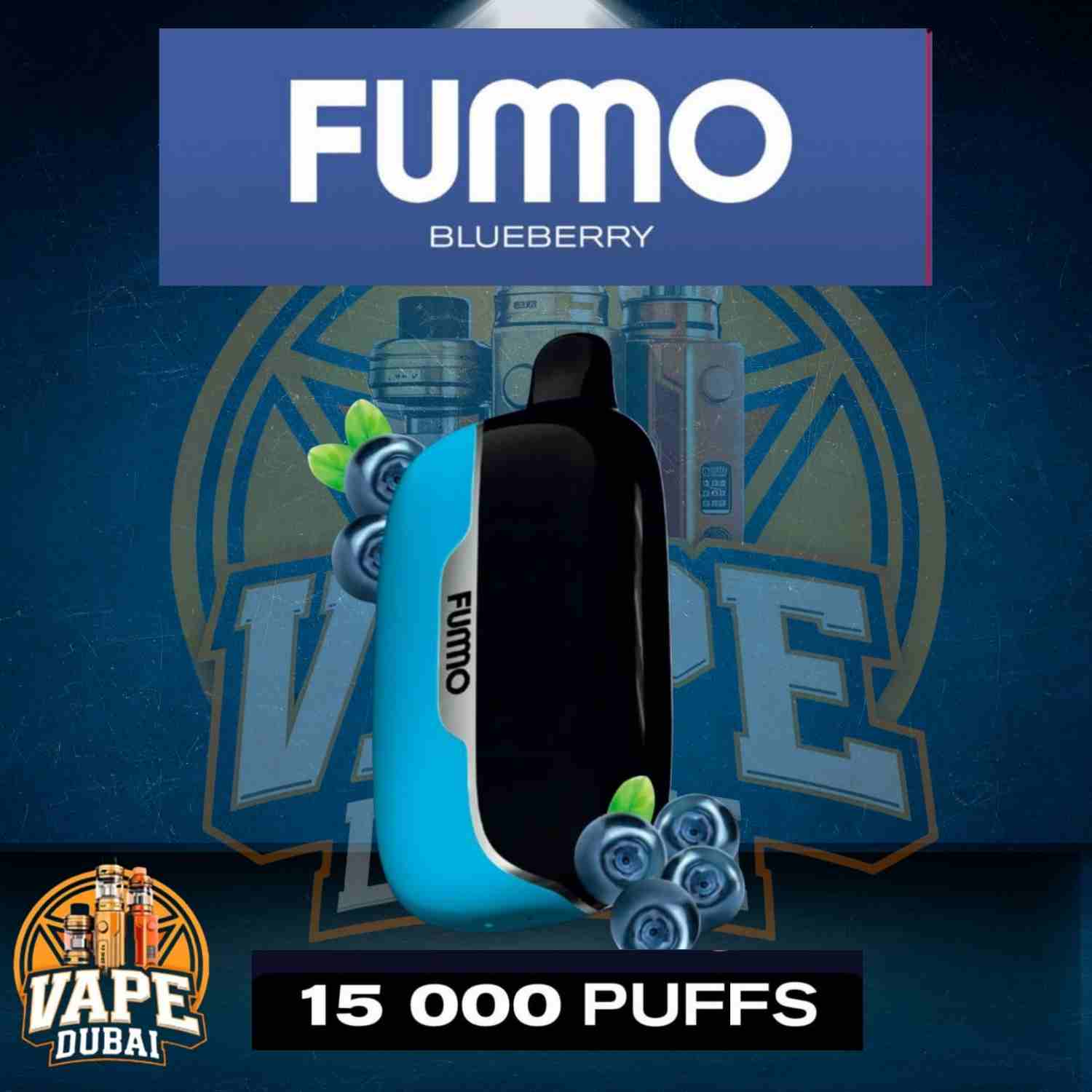 FUMMO Power 15000 Puffs Vape in UAE Packaging