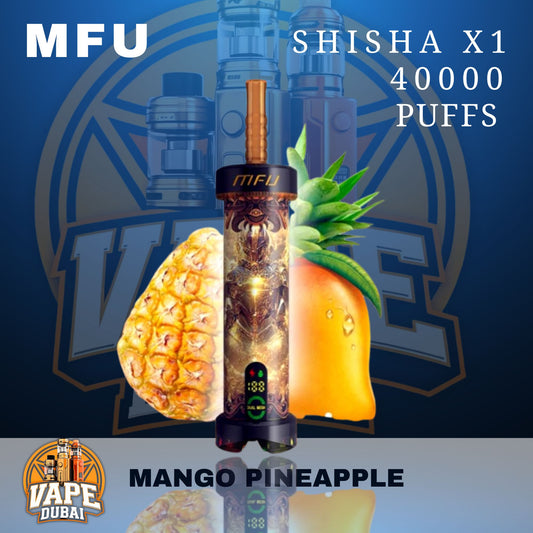 MFU Shisha X1 40000 Puffs Best Price in Dubai UAE