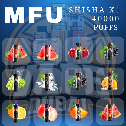 MFU Shisha X1 40000 Puffs Best Price in Dubai UAE