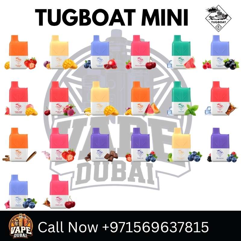 Tugboat Mini 2000 Vape | Premium 2% Nic Salt | Order Today in UAE