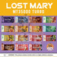 Assorted Lost Mary MT35000 Turbo Disposable Vape flavors lineup