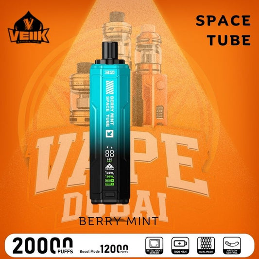 Vellk Space Tube disposable vape 20000 puffs Dubai