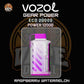 Close-up of VOZOL Gear Power 20K disposable vape mouthpiece