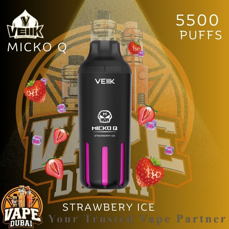 Buy Veiik Micko Q 5500 puffs vape online in Dubai