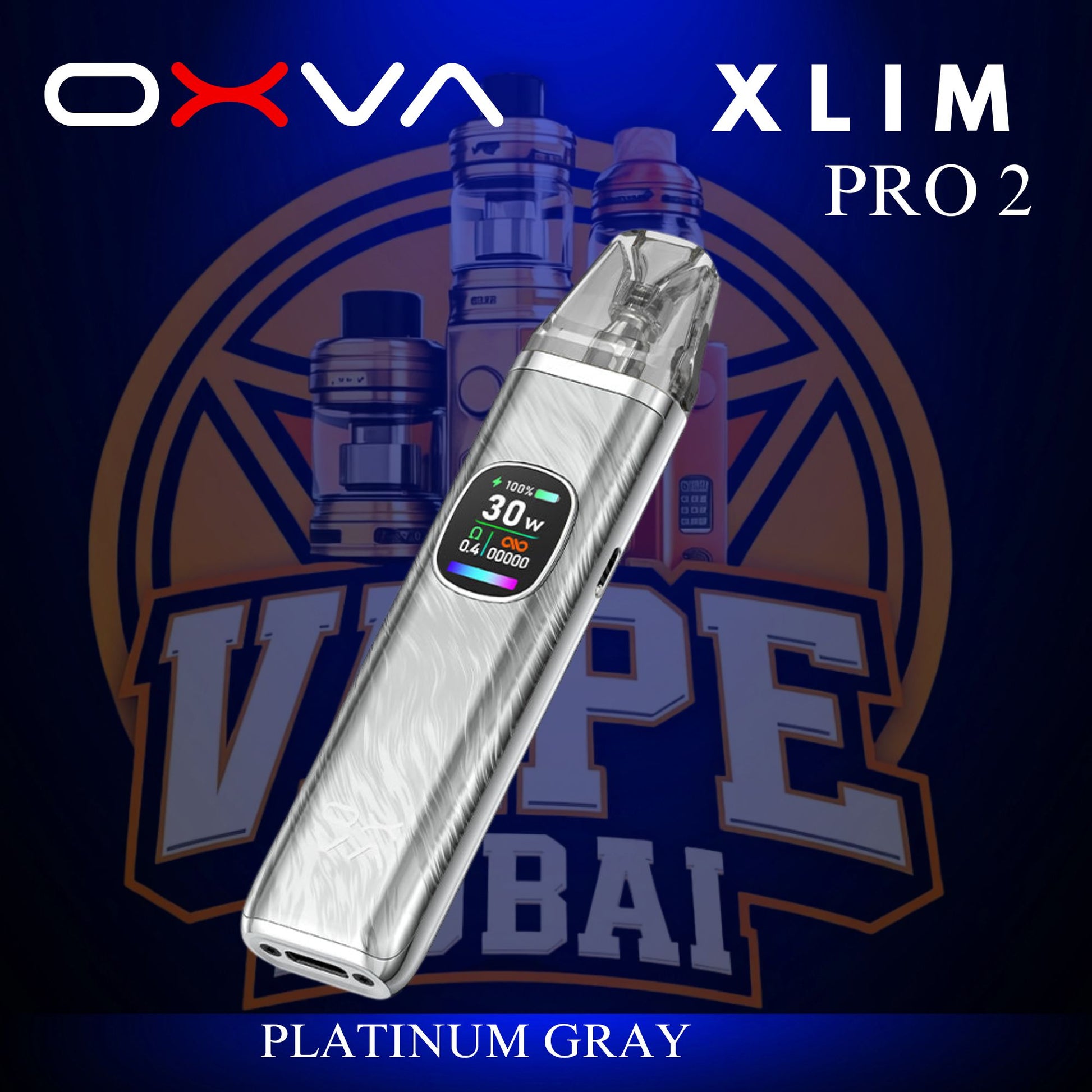 OXVA XLIM Pro 2 1300mAh Pod Kit Price in Dubai UAE – Front View