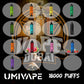 Dubai Edition UMIVAPE 18000 Puffs Vape Bar