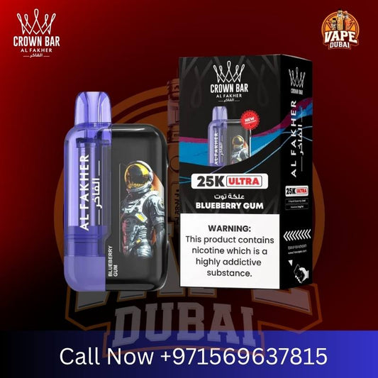Al Fakher Crown Bar 25K Ultra Dubai 25000 puffs